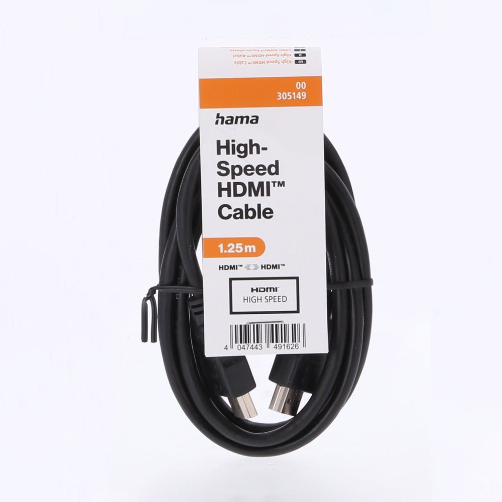 Cabo HDMI Macho / Macho High Speed 1,25m