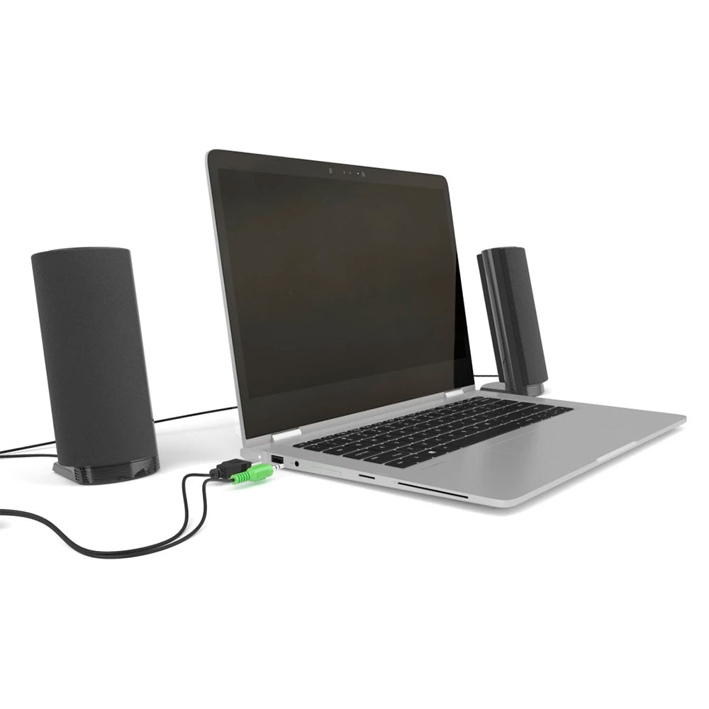 Colunas Speaker Set para PC E80 Preto