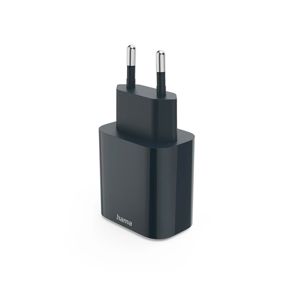 Carregador USB-A + USB-C PD 20W Rápido Cinza