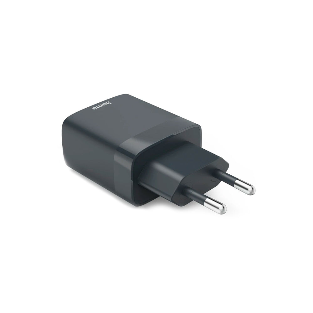 Carregador USB-C PD 30W Rápido Cinza