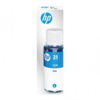 Tinteiro HP 31 Azul 1VU26A 70ml 8000 Pág.