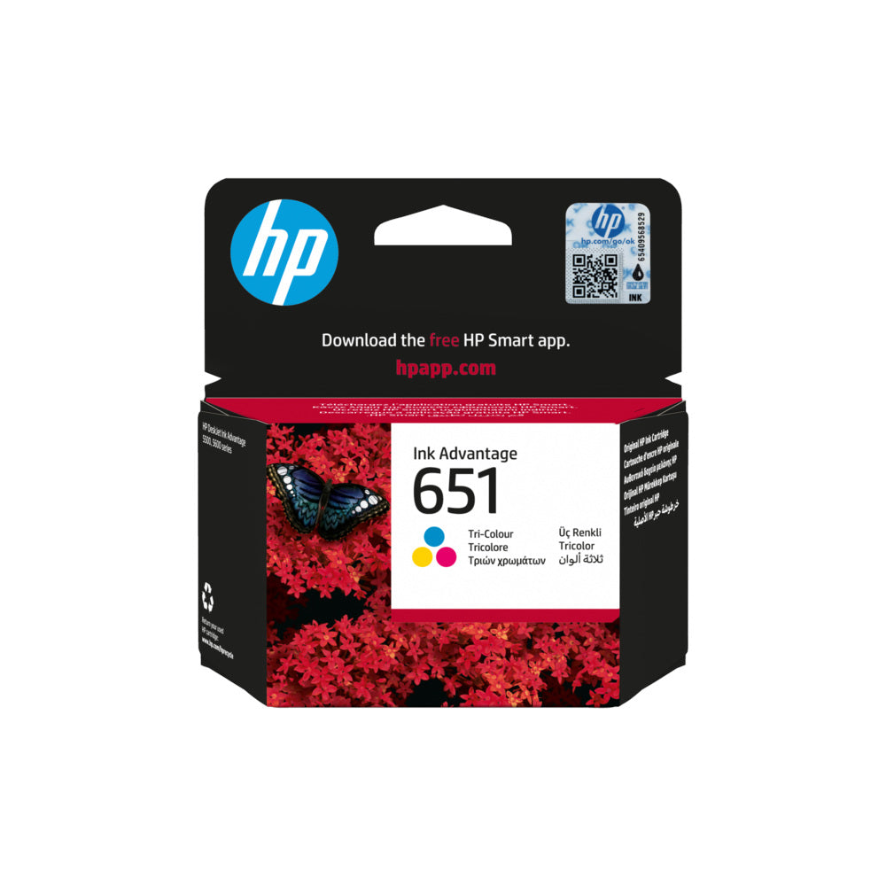 Tinteiro HP 651 Cor C2P11A 300 Pág.