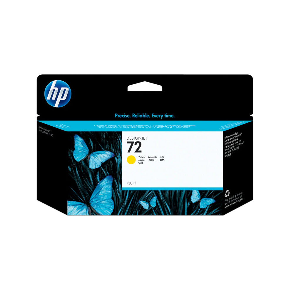 Tinteiro HP 72 Amarelo C9373A 130ml