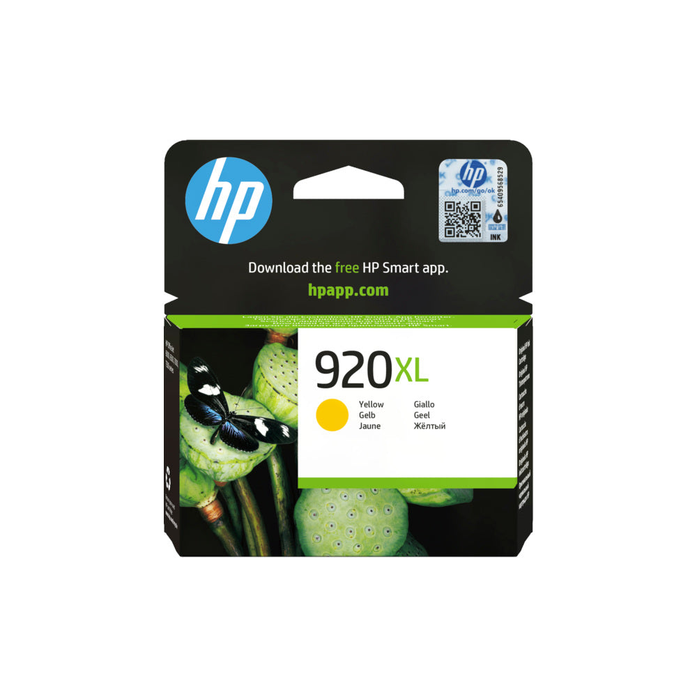Tinteiro HP 920XL Amarelo CD974AE 8ml 700 Pág.
