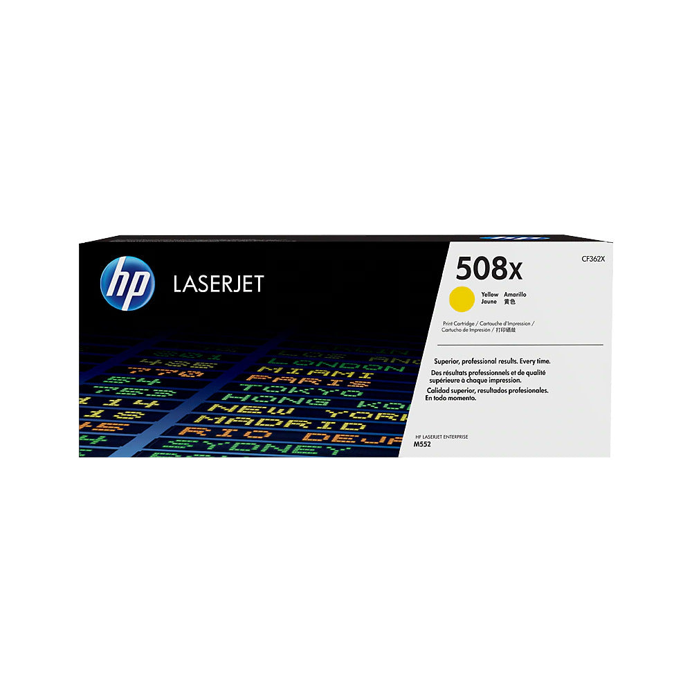 Toner HP 508X Amarelo CF362X 9500 Pág.