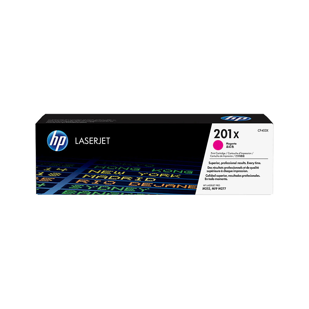 Toner HP 201X Magenta CF403X 2300 Pág.