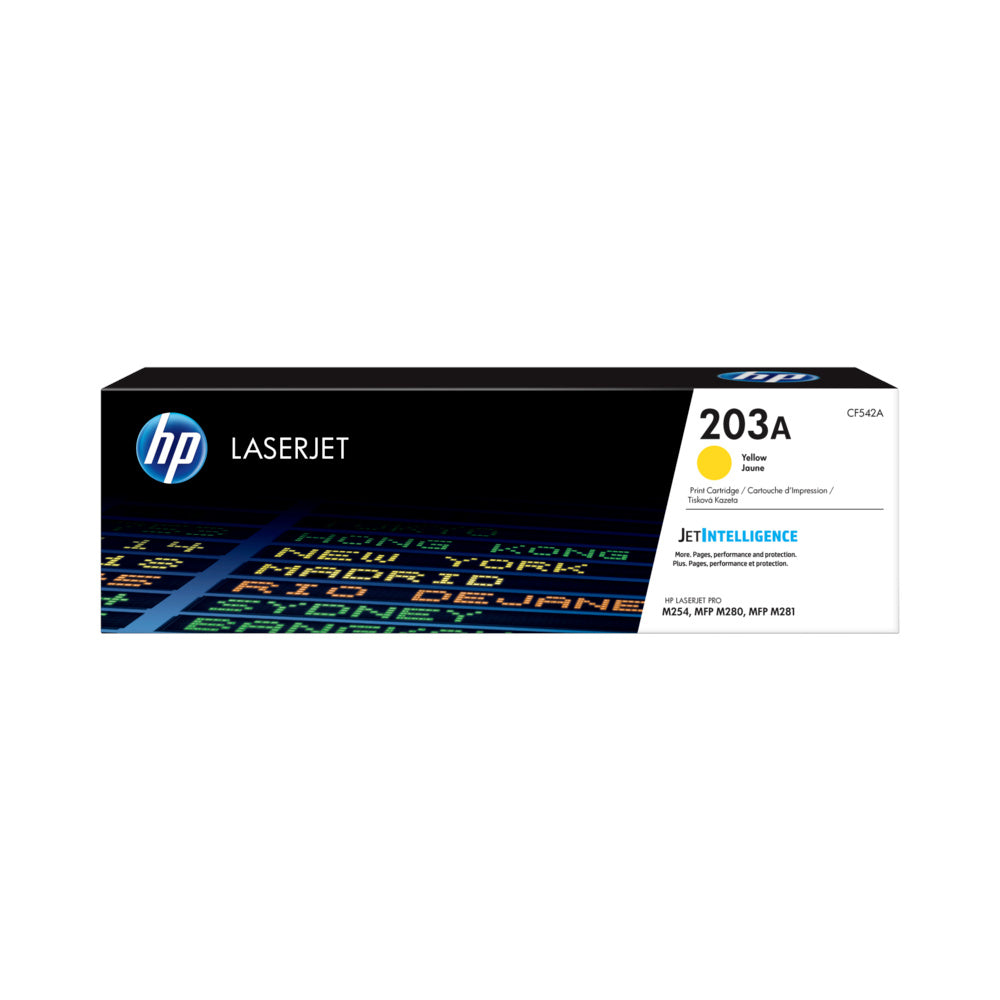 Toner HP 203A Amarelo CF542A 1300 Pág.