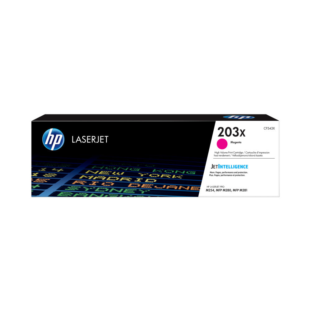 Toner HP 203X Magenta CF543X 2500 Pág.