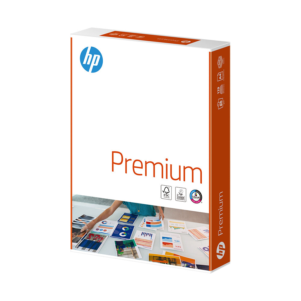Papel 080gr Fotocopia A4 HP Premium 5x500Fls