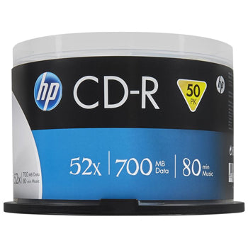 CD-R 700MB 52x HP Spindle 50un