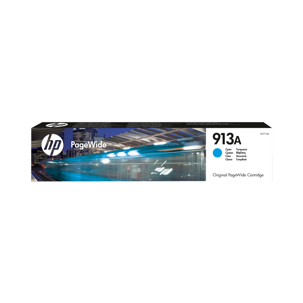 Tinteiro HP 913A Azul F6T77AE 37ml 3000 Pág.