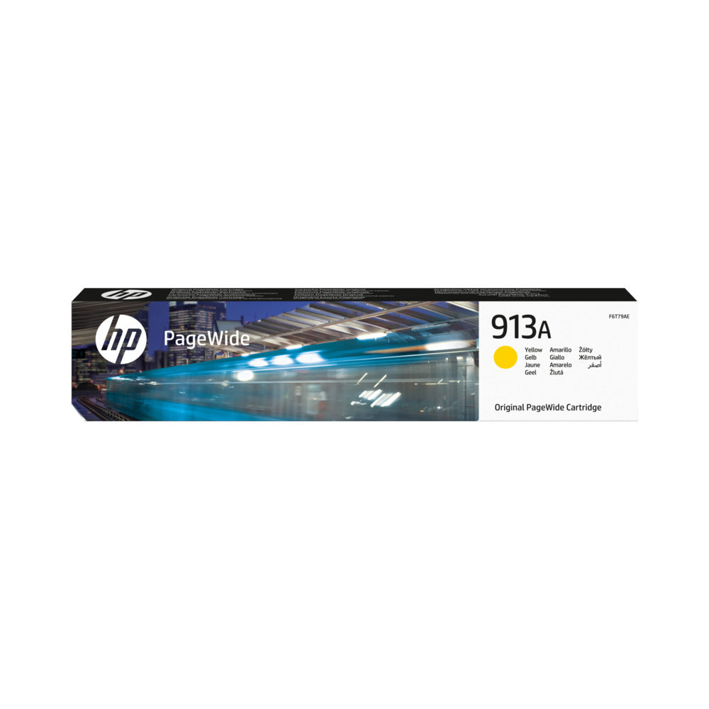 Tinteiro HP 913A Amarelo F6T79AE 37ml 3000 Pág.