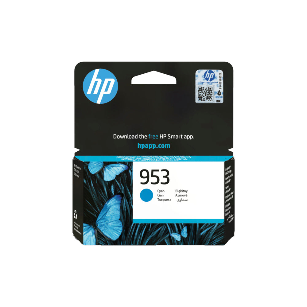 Tinteiro HP 953 Azul F6U12AE 10ml 700 Pág.