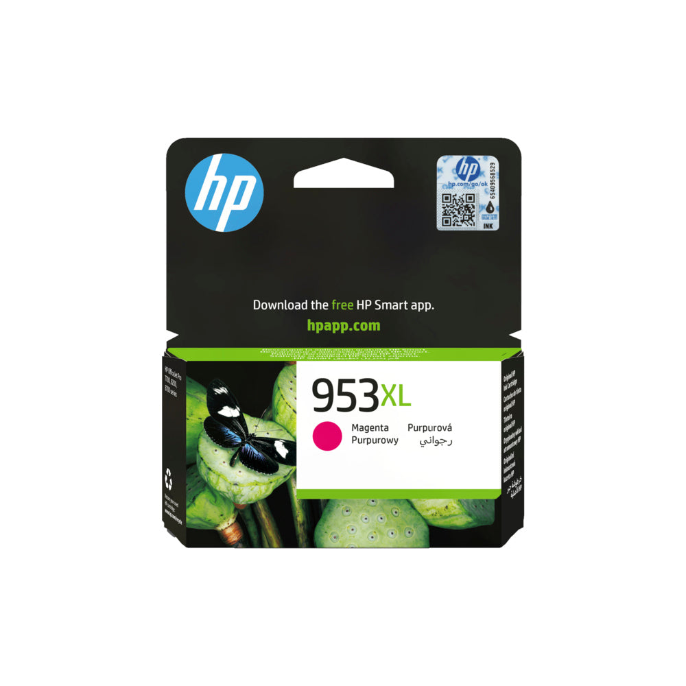 Tinteiro HP 953XL Magenta F6U17AE 20ml 1600 Pág.
