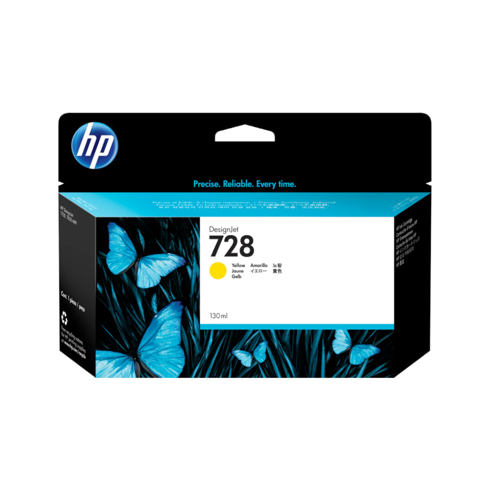 Tinteiro HP 728 Amarelo F9J65A 130ml