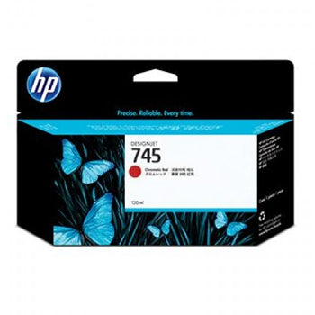 Tinteiro HP 745 Vermelho F9K00A 130ml