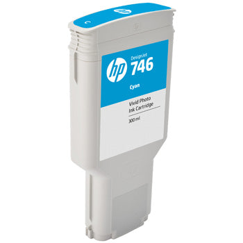 Tinteiro HP 746 Azul P2V80A 300ml