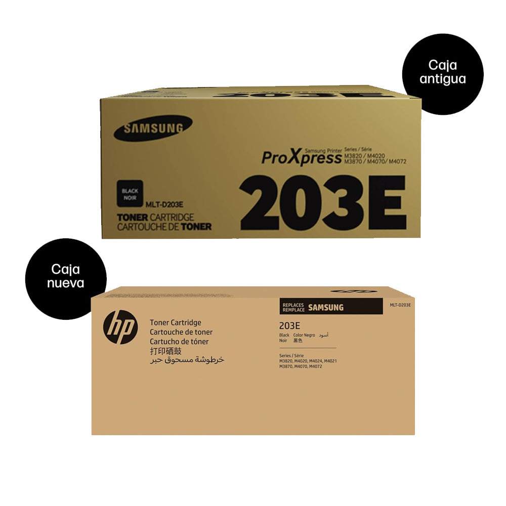 Toner HP/Samsung D203E Preto SU885A 10.000 Pág.