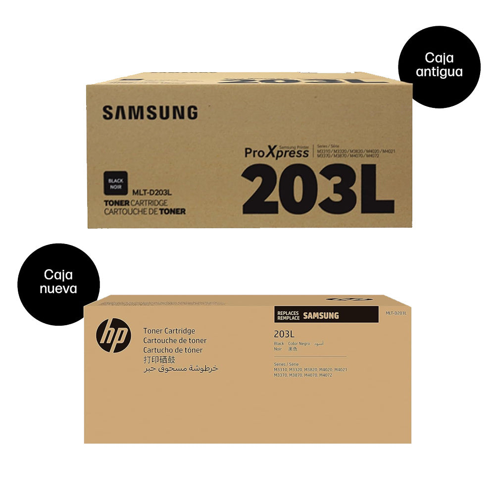 Toner HP/Samsung D203L Preto SU897A 5.000 Pág.