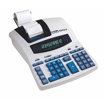 Calculadora Secretária Ibico 1232X 12 Dígitos c/ Fita
