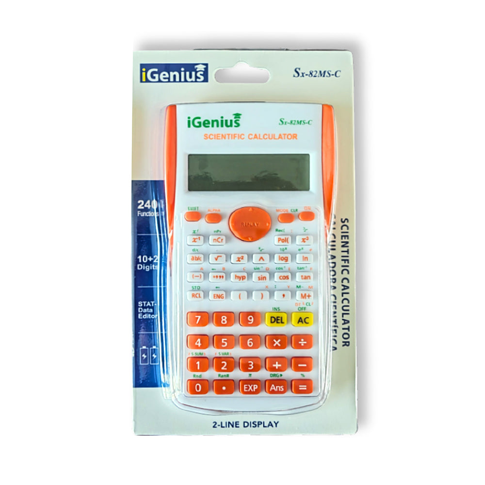 Calculadora Cientifica Igenius SX82MSC 240 Funções Sortido