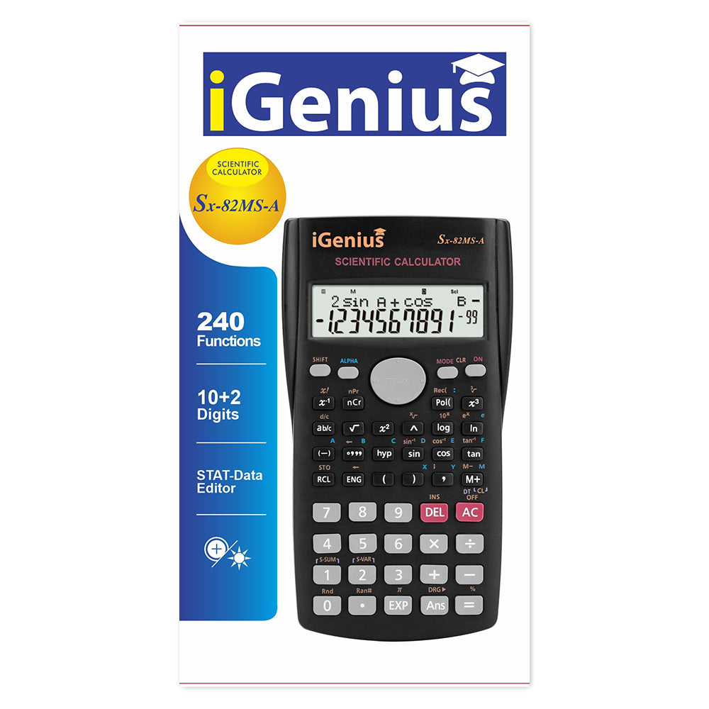 Calculadora Cientifica Igenius SX82MS 240 Funções