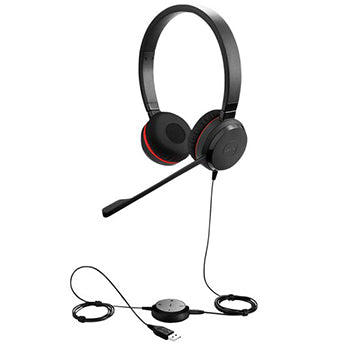 Headset JABRA EVOLVE 30 II UC Stereo 3.5 mm / USB-A Preto