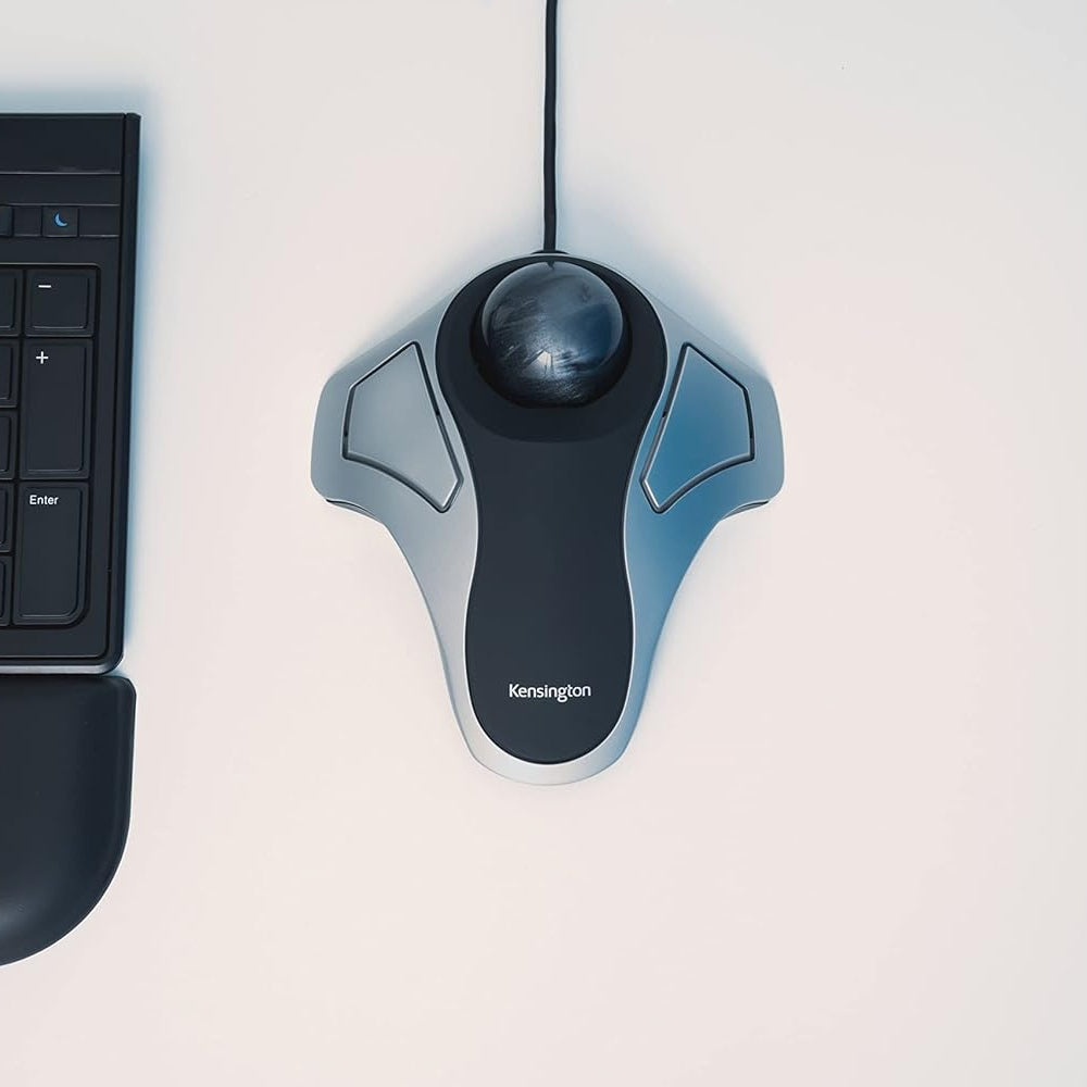 Rato com Fio Trackball Óptico Orbit