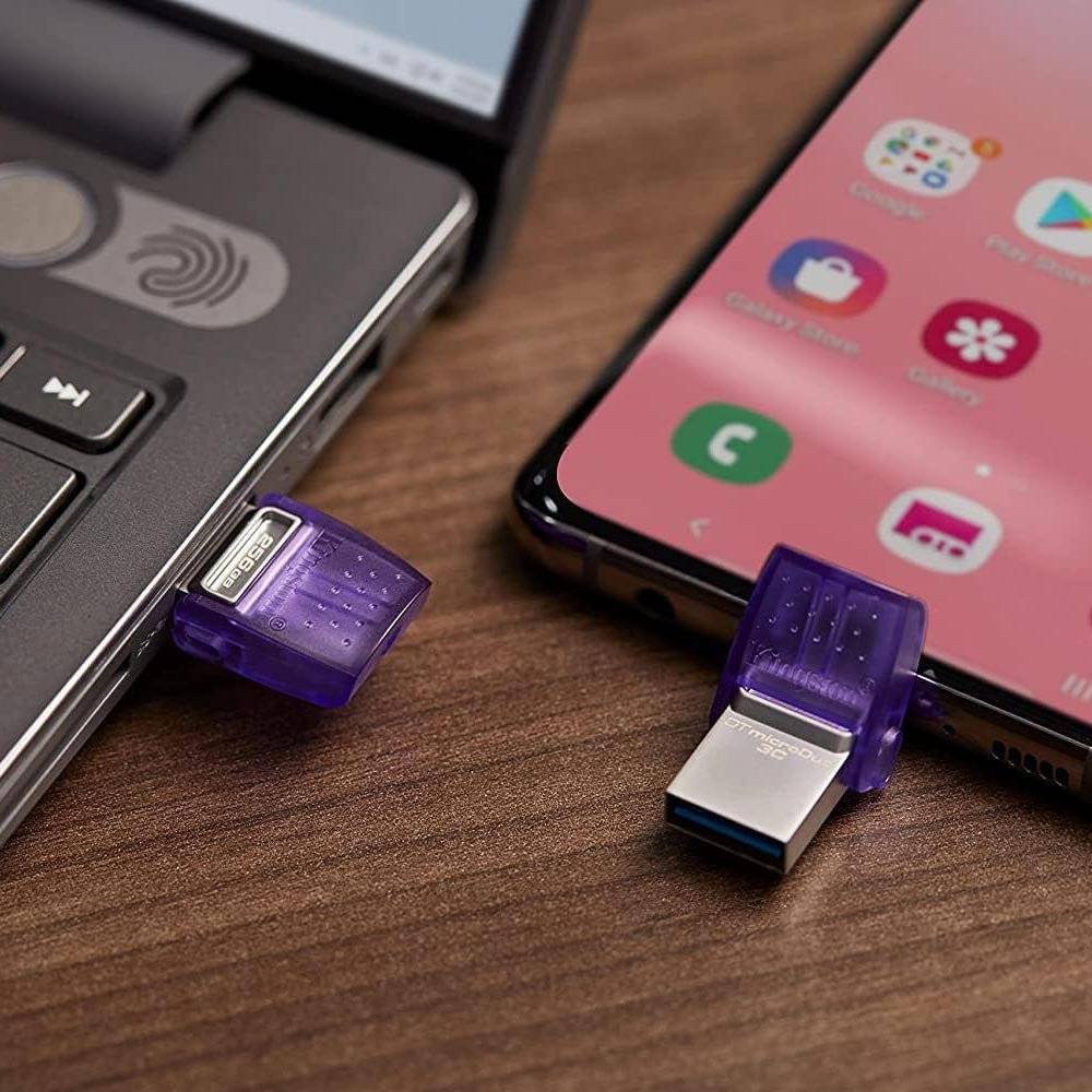 Pen Drive 128GB USB-C+USB-A 3.2 Gen3 DataTraveler MicroDuo3