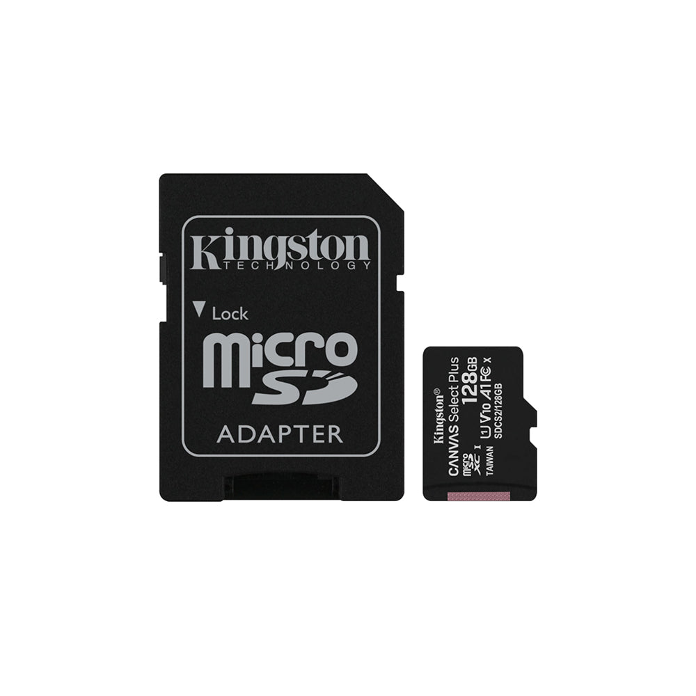 Cartão Memória micSDXC 128GB KINGSTON Canvas Select Plus