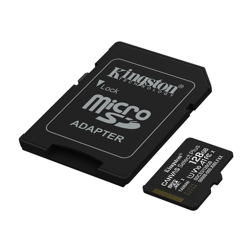 Cartão Memória micSDXC 128GB KINGSTON Canvas Select Plus