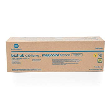 Toner Konica Minolta TN313Y Amarelo A06V254 12000 Pág.