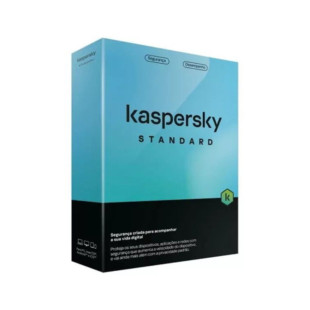 Kaspersky Standard noCD PT 1 Dispositivo