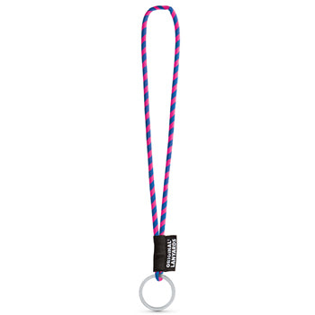 Fita Multiusos Pescoço Tube Long Azul/Rosa ø8x47cm