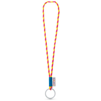 Fita Multiusos Pescoço Tube Long Amarelo/Rosa ø8x47cm