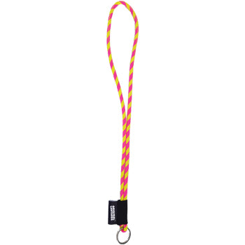 Fita Multiusos Pescoço Tube Long Amarelo/Rosa ø8x47cm
