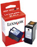 Tinteiro LEXMARK 34XL Preto 18C0034E 580 Pág.