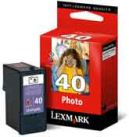 Tinteiro LEXMARK 40 Cor 18Y0340BR 125 Pág.