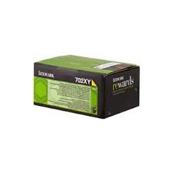 Toner LEXMARK Retorno 702XY Amarelo 70C2XY0 4000 Pág.