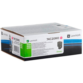 Toner LEXMARK Retorno Magenta 74C20M0 3000 Pág.