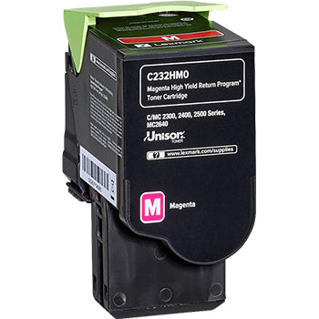 Toner LEXMARK Magenta C232HM0 2300 Pág.