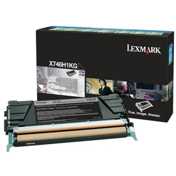 Toner LEXMARK Retorno X746 Preto X746H1KG 12000 Pág.