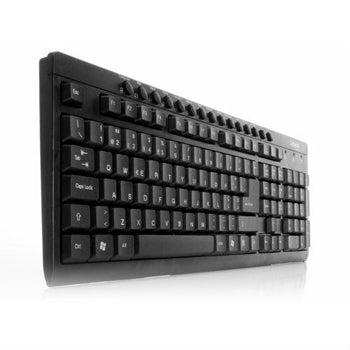 Teclado Multimédia Basic USB-A Preto
