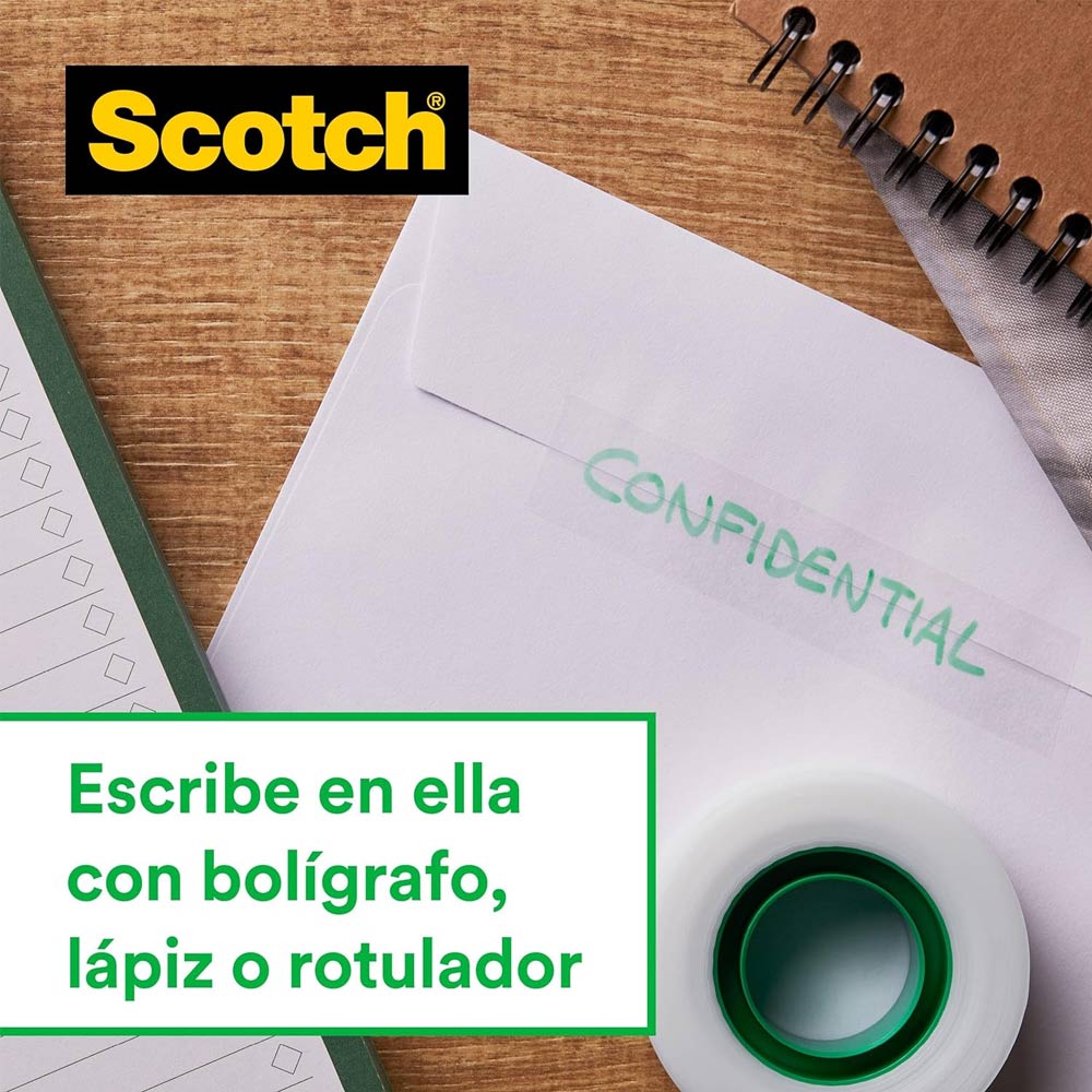 Fita Adesiva 19mmx33m Scotch Magic 810 Rolo 1un
