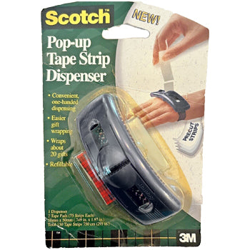 Dispensador 3M 91EP Tiras Adesivas 019x050mm Sortido 150un