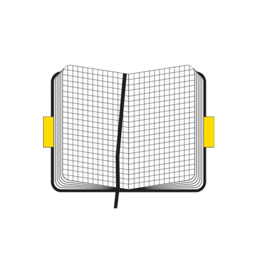 Bloco Notas de Bolso Quadri. Moleskine Clássico Vermelho