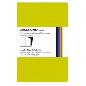 Volant de Bolso Pautado Moleskine Verde Claro 2un