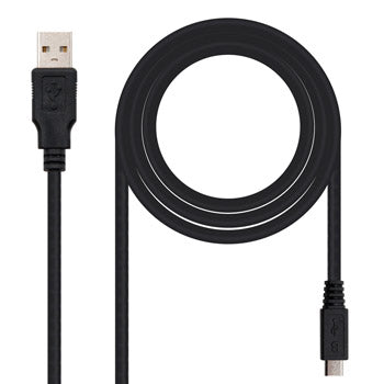 Cabo USB-A 2.0 Macho / micro-USB-B Macho 80cm