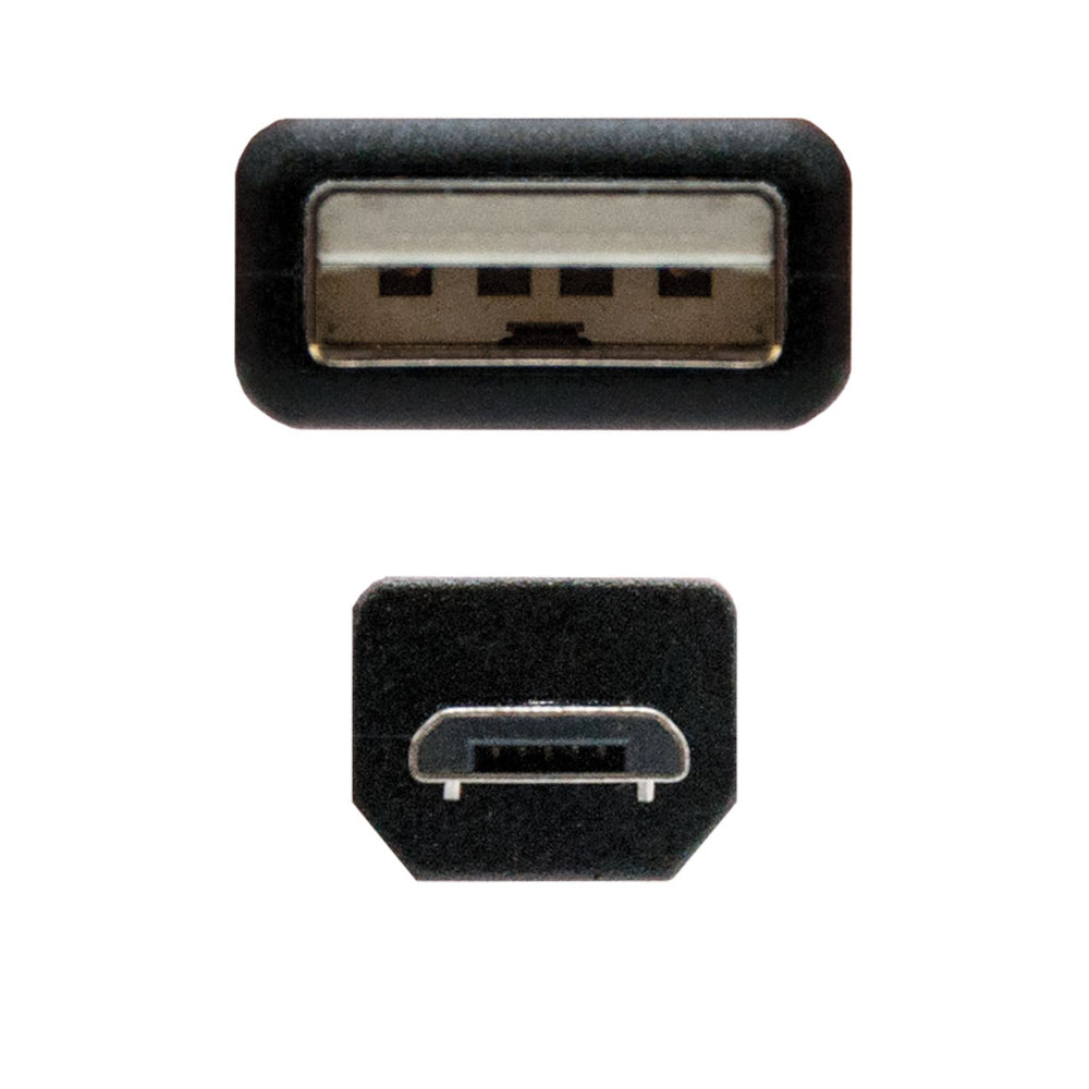 Cabo USB-A 2.0 Macho / micro-USB-B Macho 80cm
