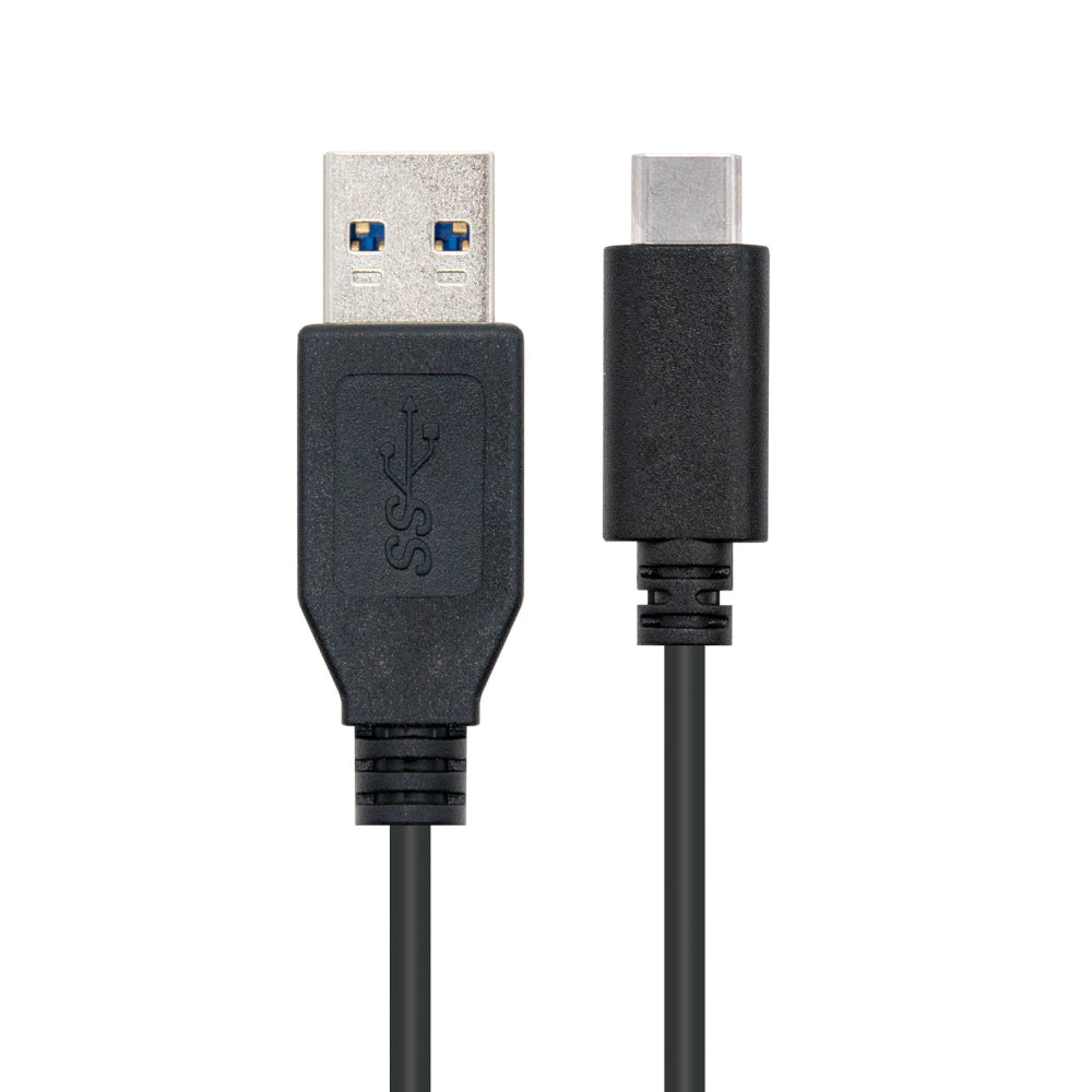 Cabo USB-A 3.1 Macho para USB-C Macho 1m